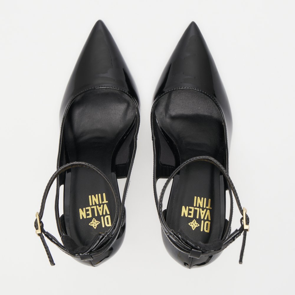 SCARPIN LOLITA DI VALENTINI - VERNIZ - SOLA PRETA Preto 5