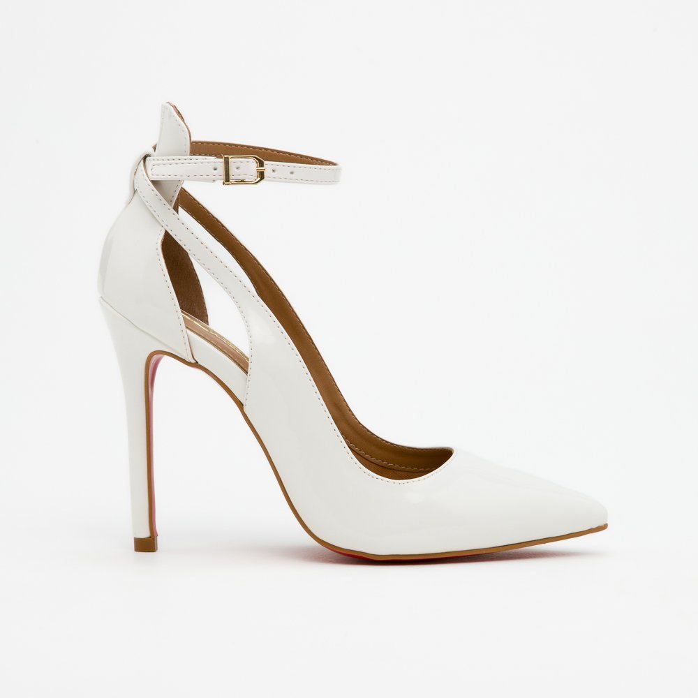 SCARPIN LOLITA DI VALENTINI VERNIZ- SOLA VERMELHA