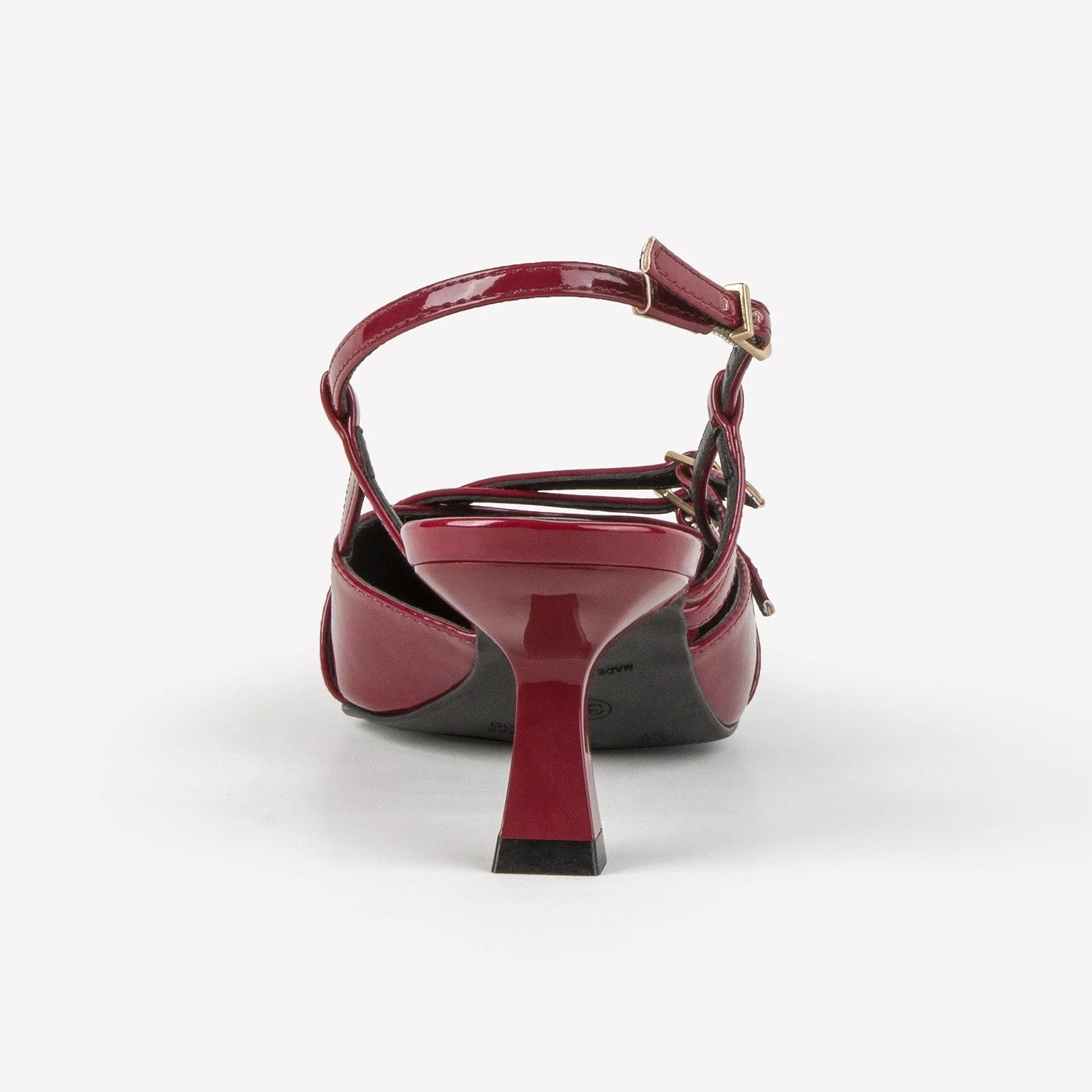 SLINGBACK DIANA DI VALENTINI VERNIZ Vermelho 5