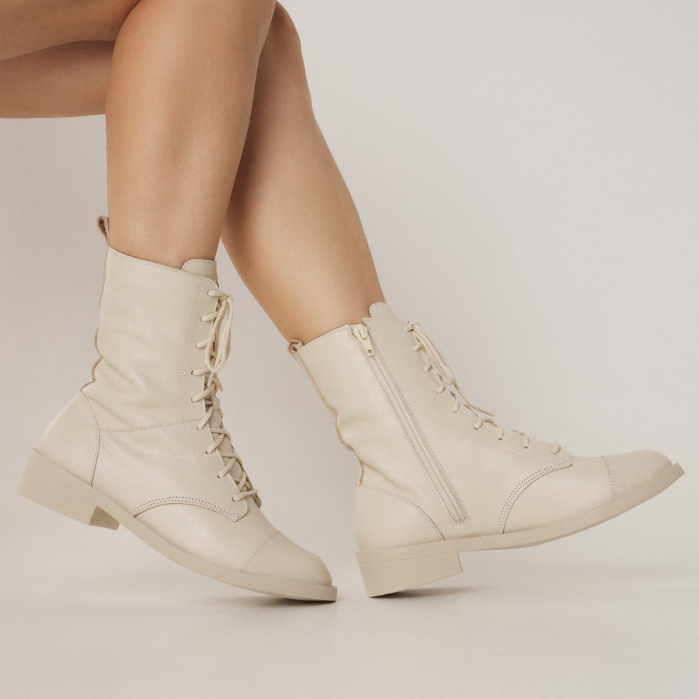 BOTA VALENTINA DI VALENTINI COURO Off White 2