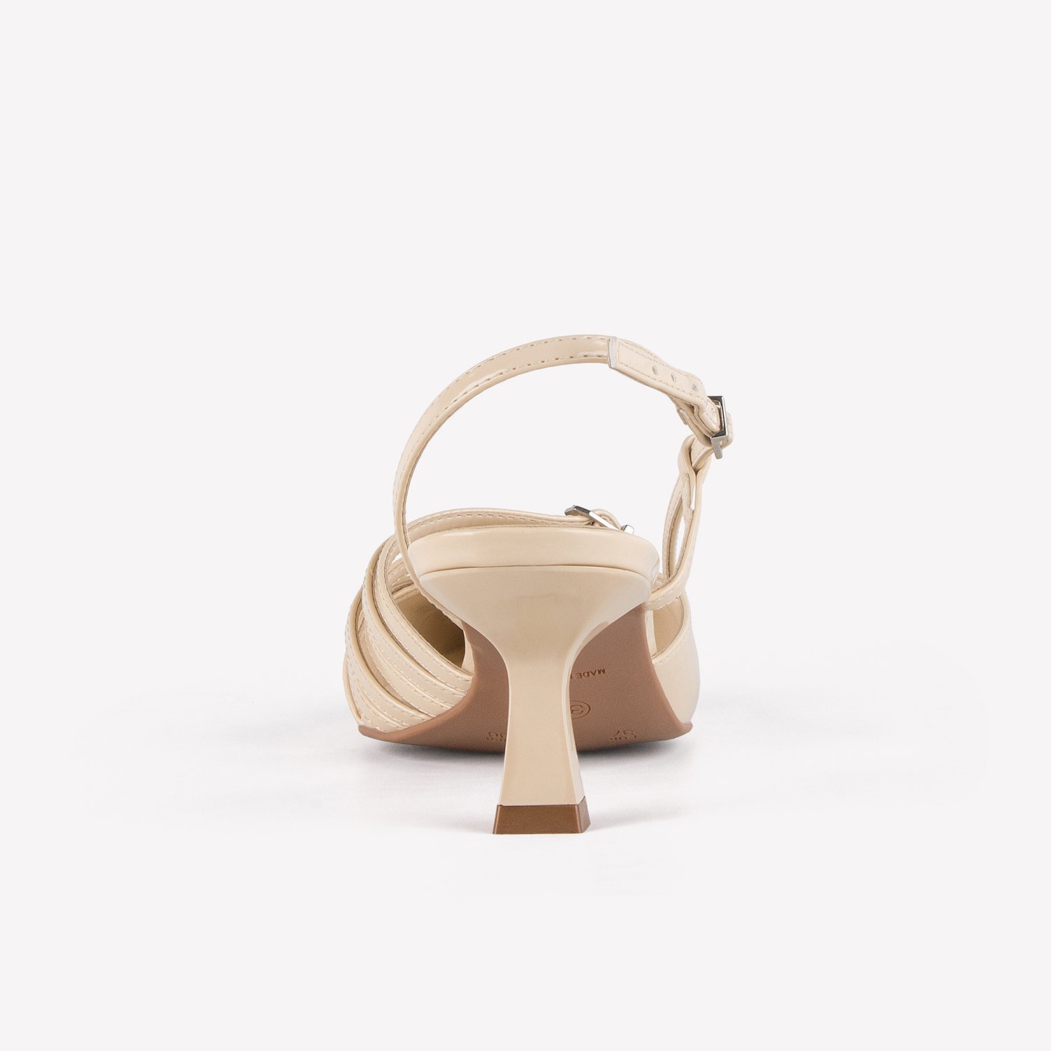SLINGBACK MONALISA DI VALENTINI VERNIZ Bege 6