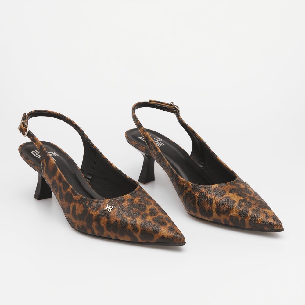 SLINGBACK ELOÁ DI VALENTINI ONÇA Animal Print 4