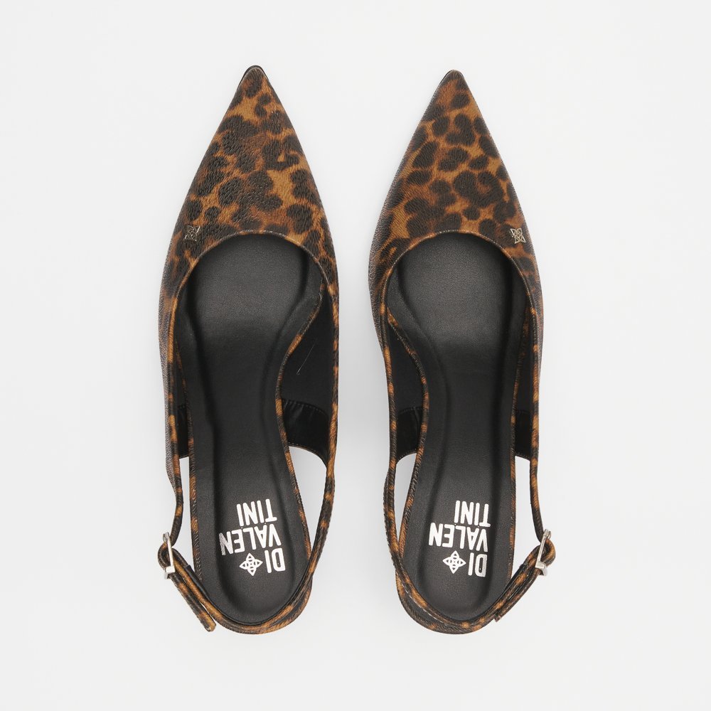 SLINGBACK ELOÁ DI VALENTINI ONÇA Animal Print 5