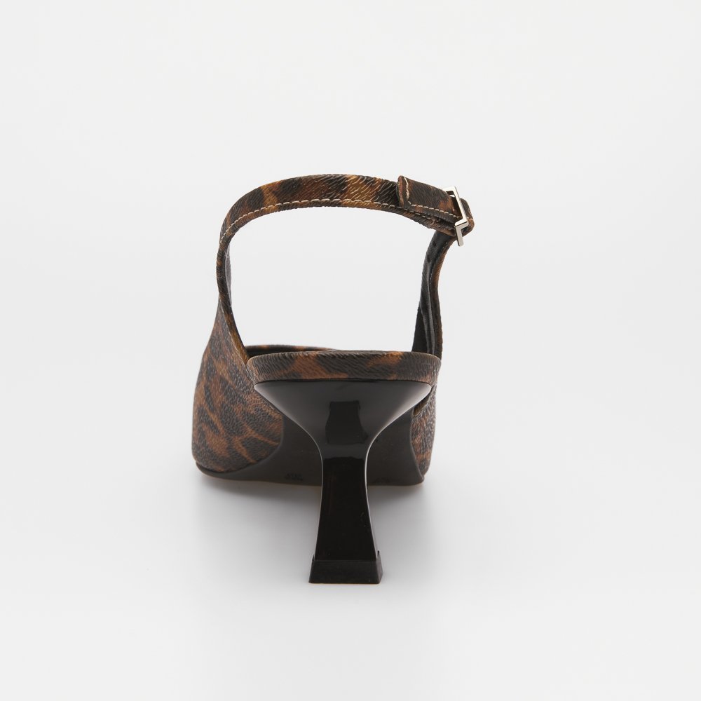 SLINGBACK ELOÁ DI VALENTINI ONÇA Animal Print 6
