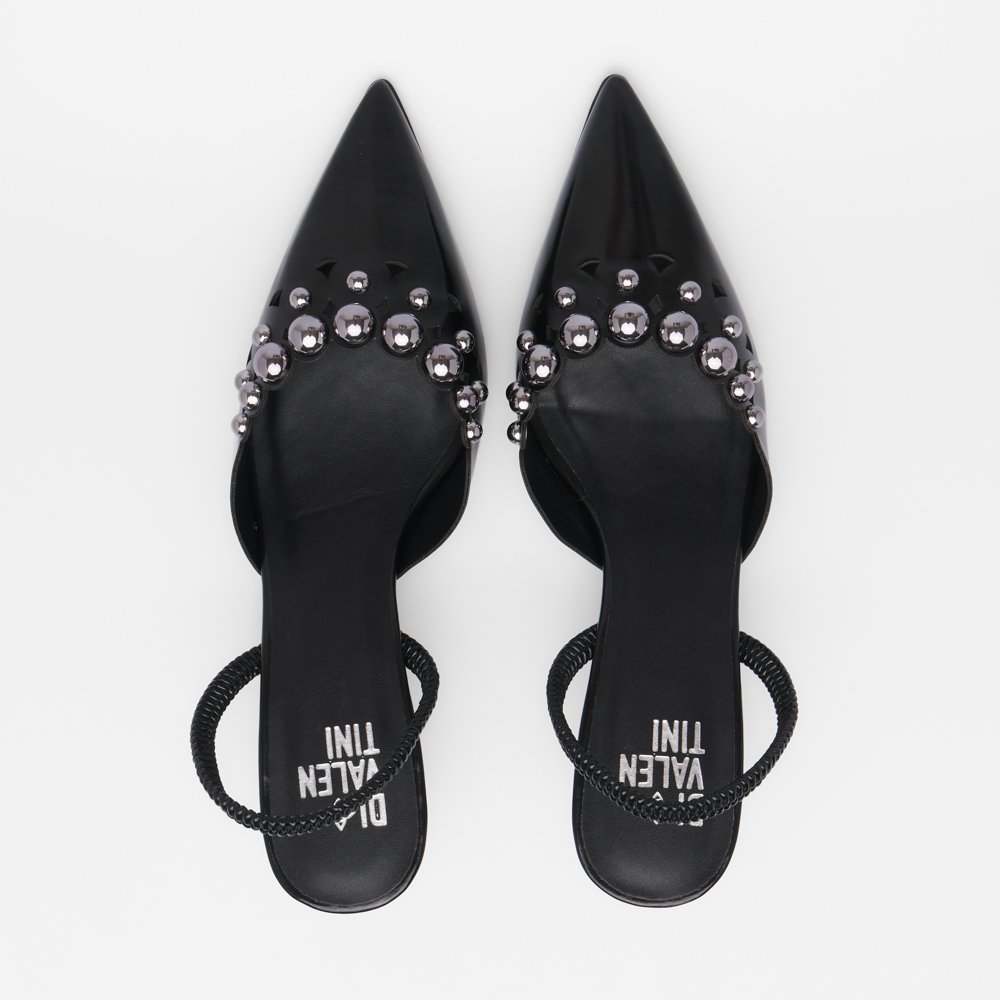 SLINGBACK NOEMI DI VALENTINI NAPA Preto 5