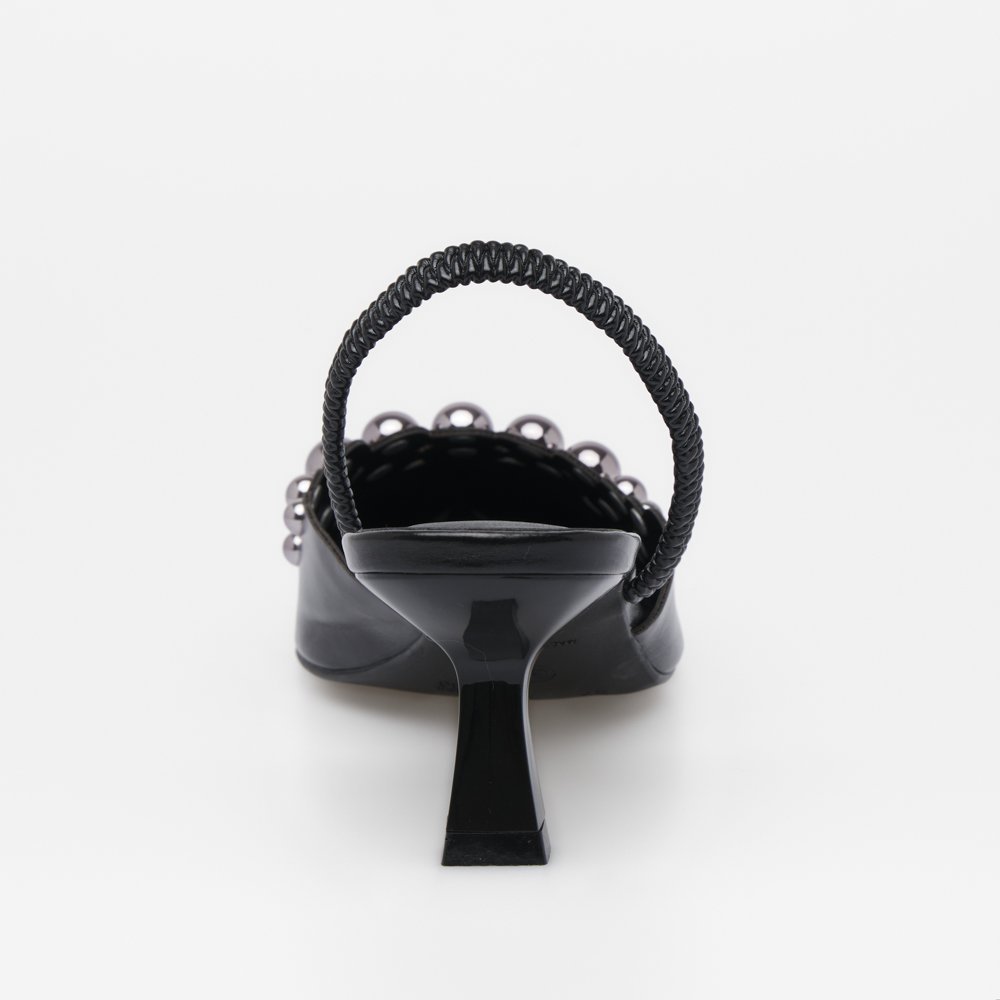SLINGBACK NOEMI DI VALENTINI NAPA Preto 6