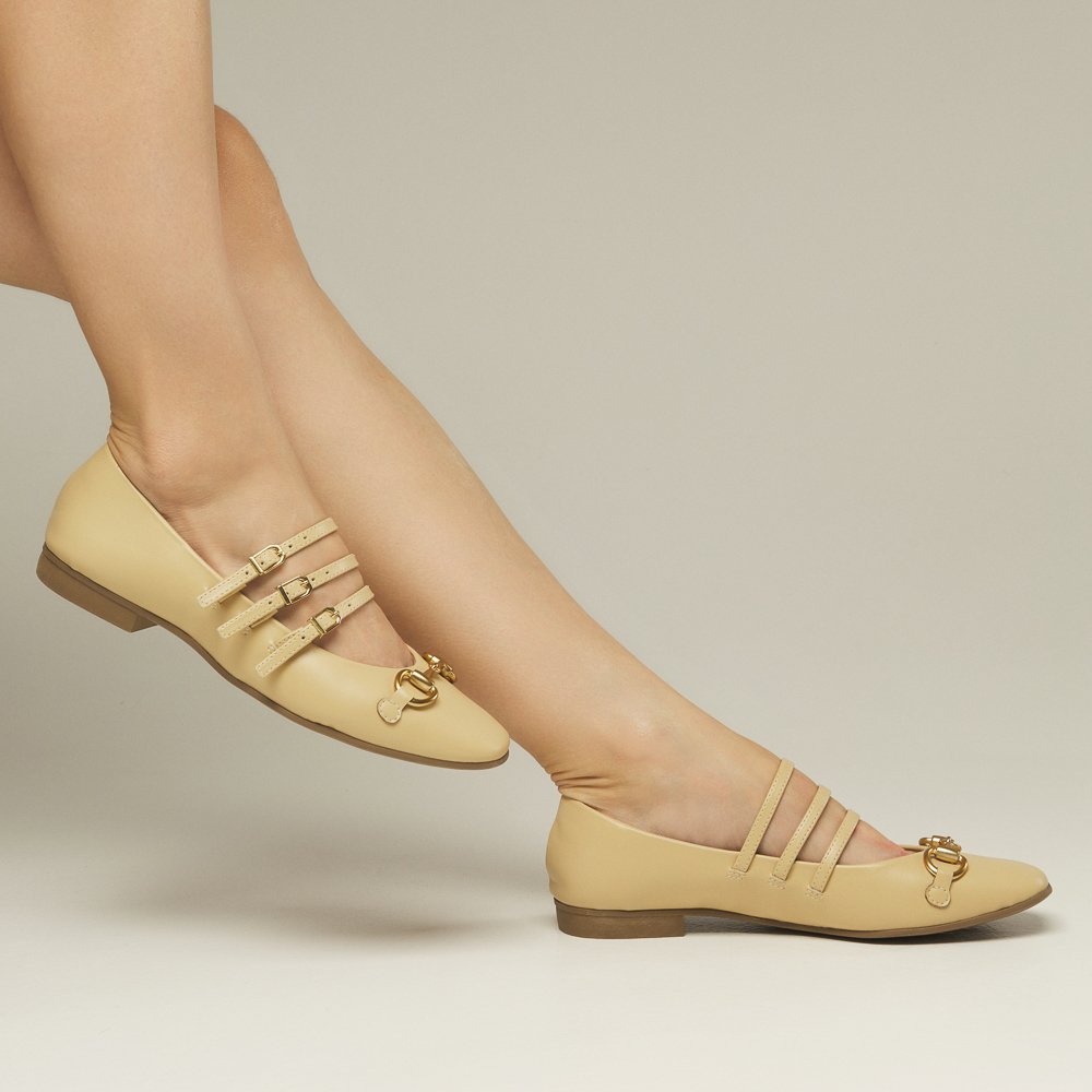 SAPATILHA POSITANO  DI VALENTINI NAPA Nude 3