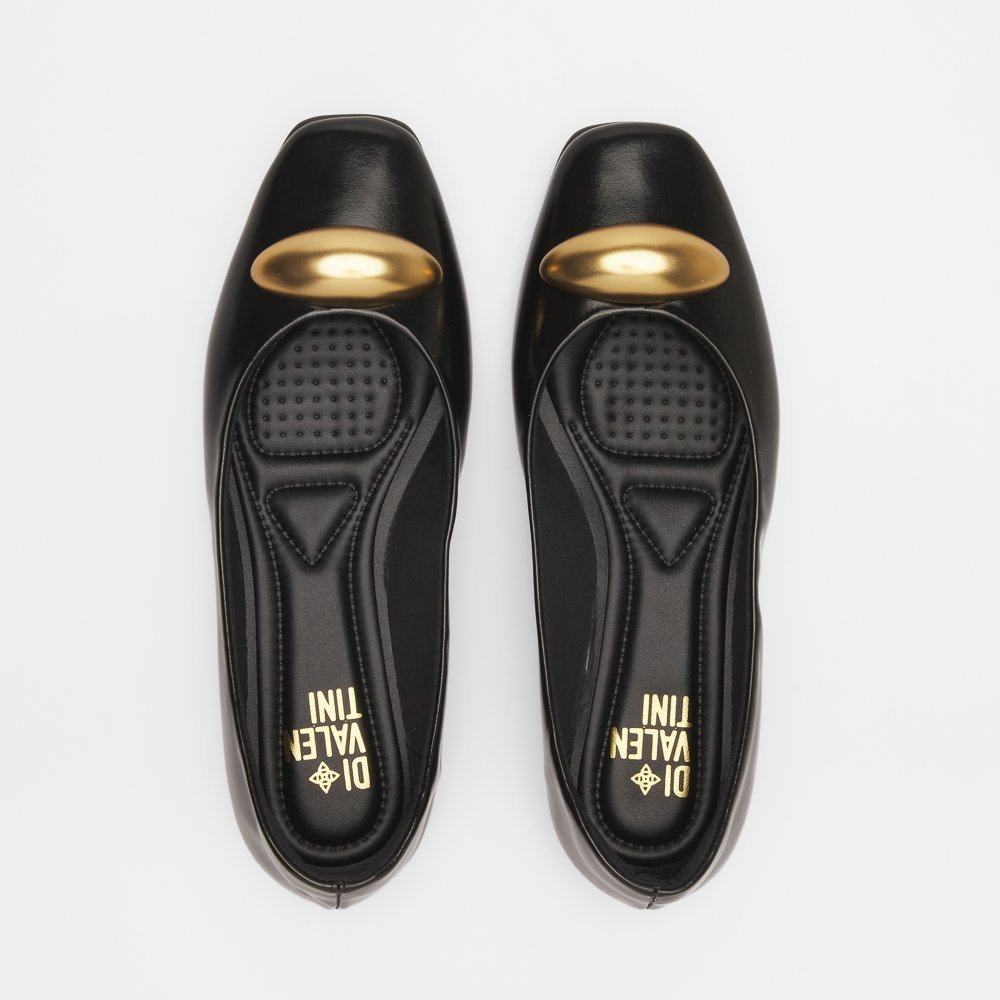 SAPATILHA LARISSA DI VALENTINI NAPA Preto 5