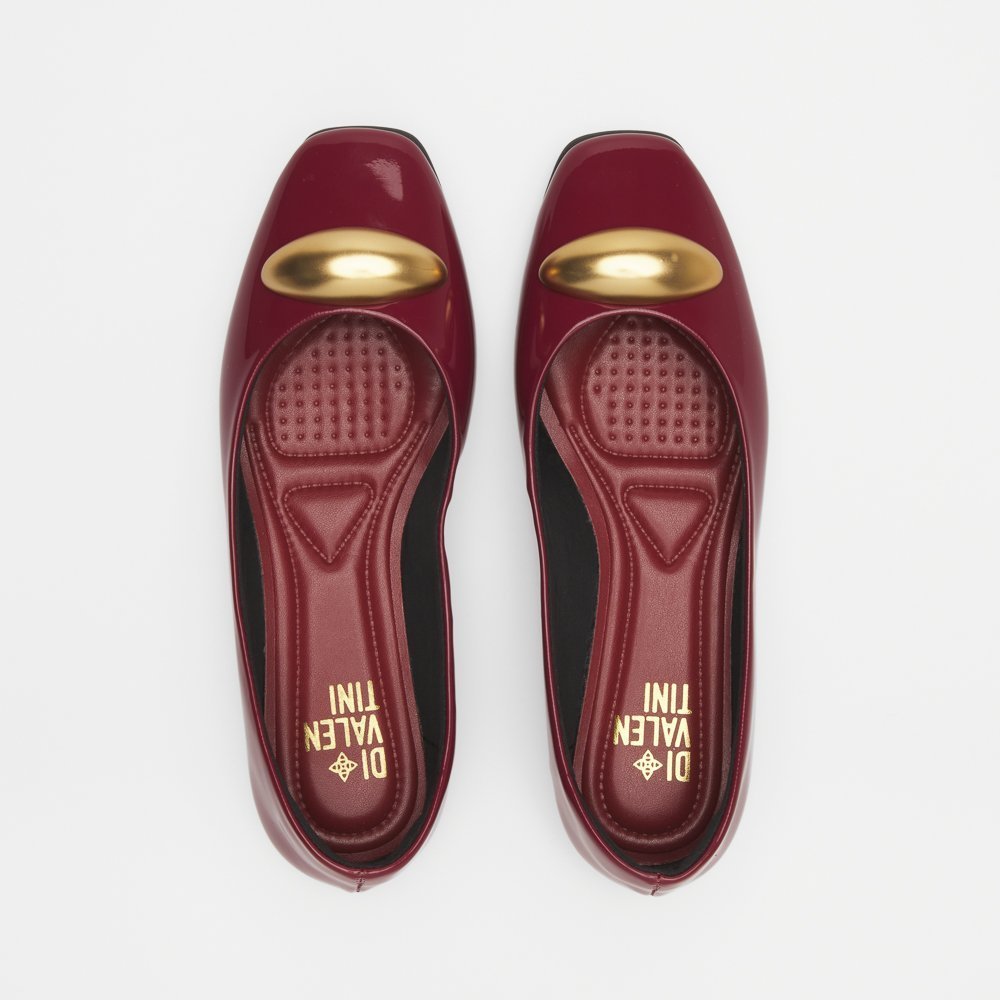 SAPATILHA LARISSA DI VALENTINI VERNIZ Vermelho 5