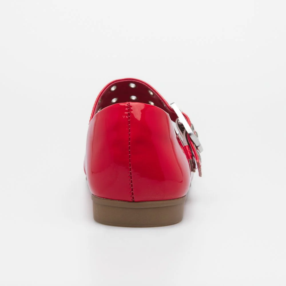 SAPATILHA LIA DI VALENTINI VERNIZ Vermelho 5