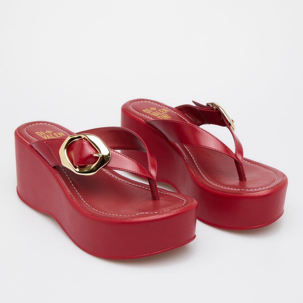 TAMANCO ANAH DI VALENTINI NAPA Vermelho 4
