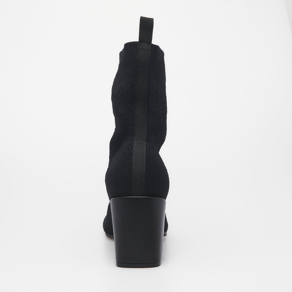 BOTA  MEIA LAILA DI VALENTINI Preto 4