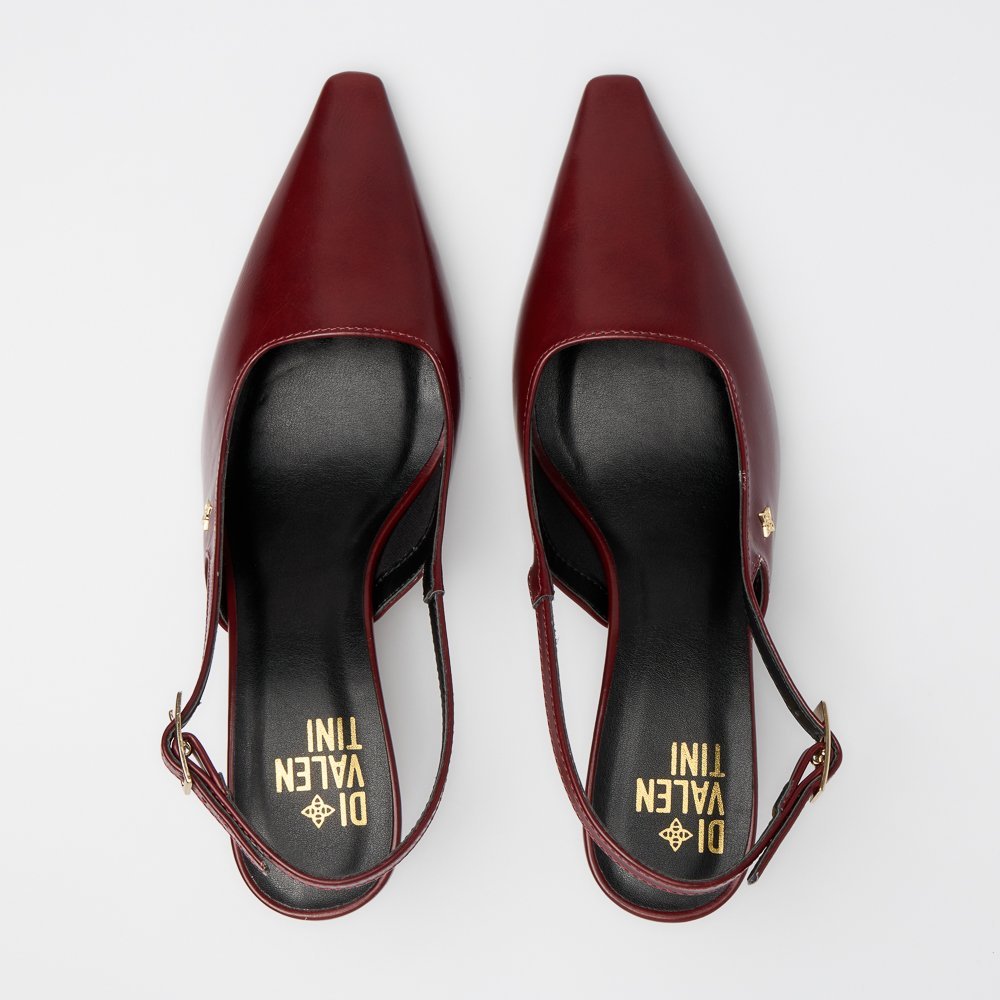 SAPATO ESTELA DI VALENTINI NAPA Vermelho 5
