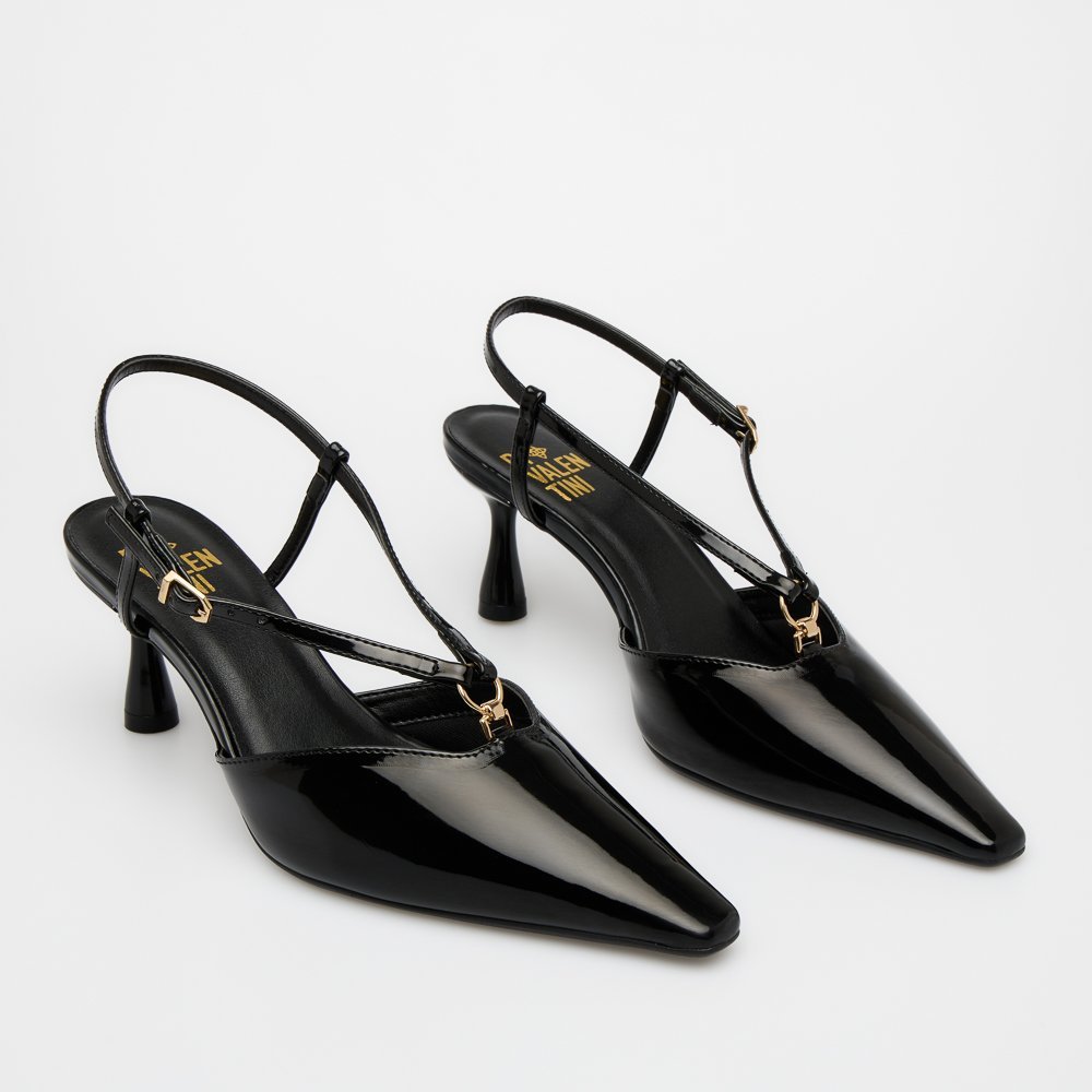 SAPATO JUANA DI VALENTINI VERNIZ Preto 4