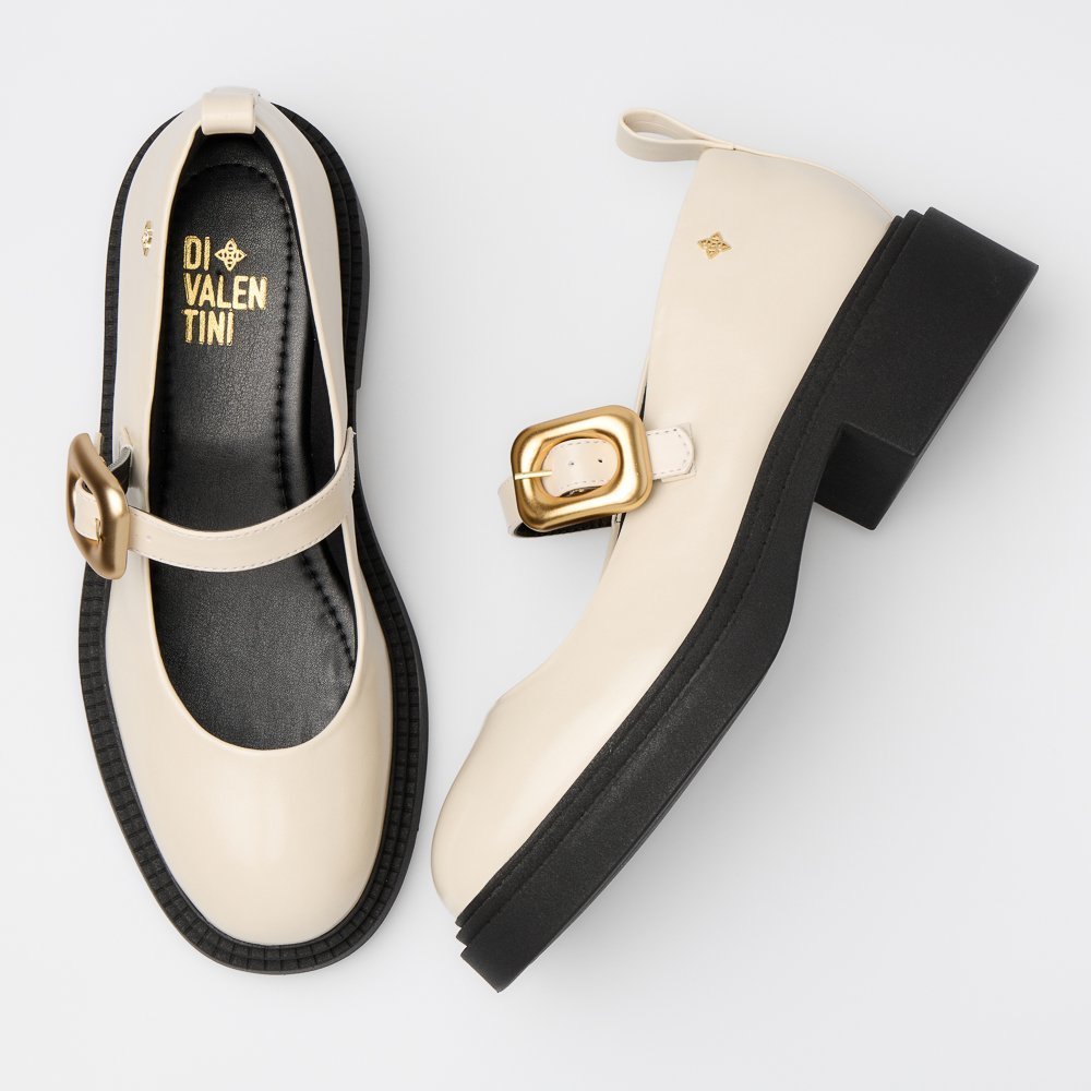 SAPATO ISABELE NAPA Off White 5