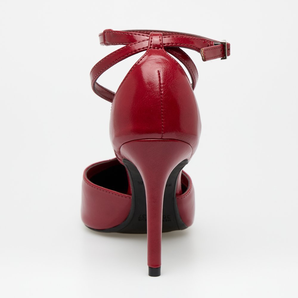 SAPATO REBECA NAPA Vermelho 5