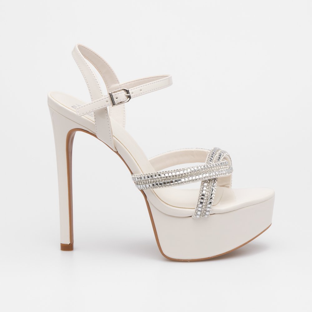SANDÁLIA SABRINA DI VALENTINI VERNIZ Off White 5