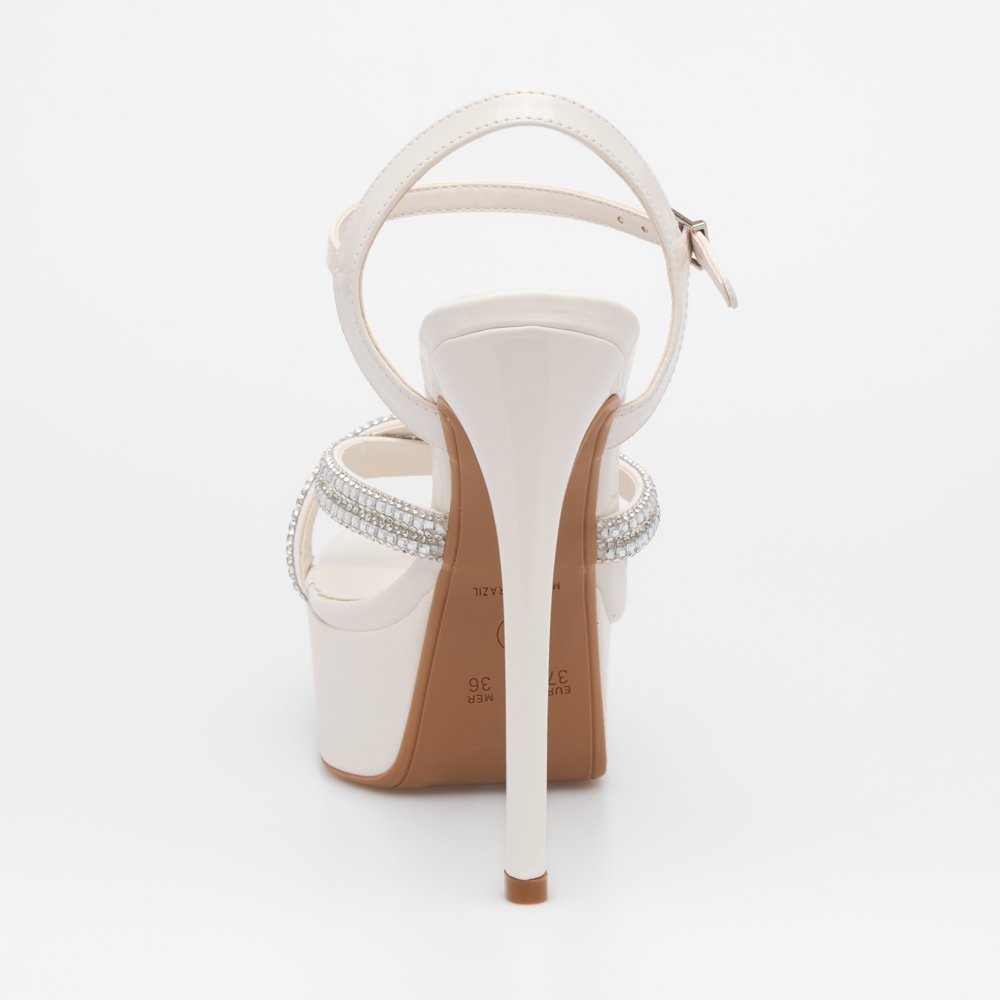 SANDÁLIA SABRINA DI VALENTINI VERNIZ Off White 4