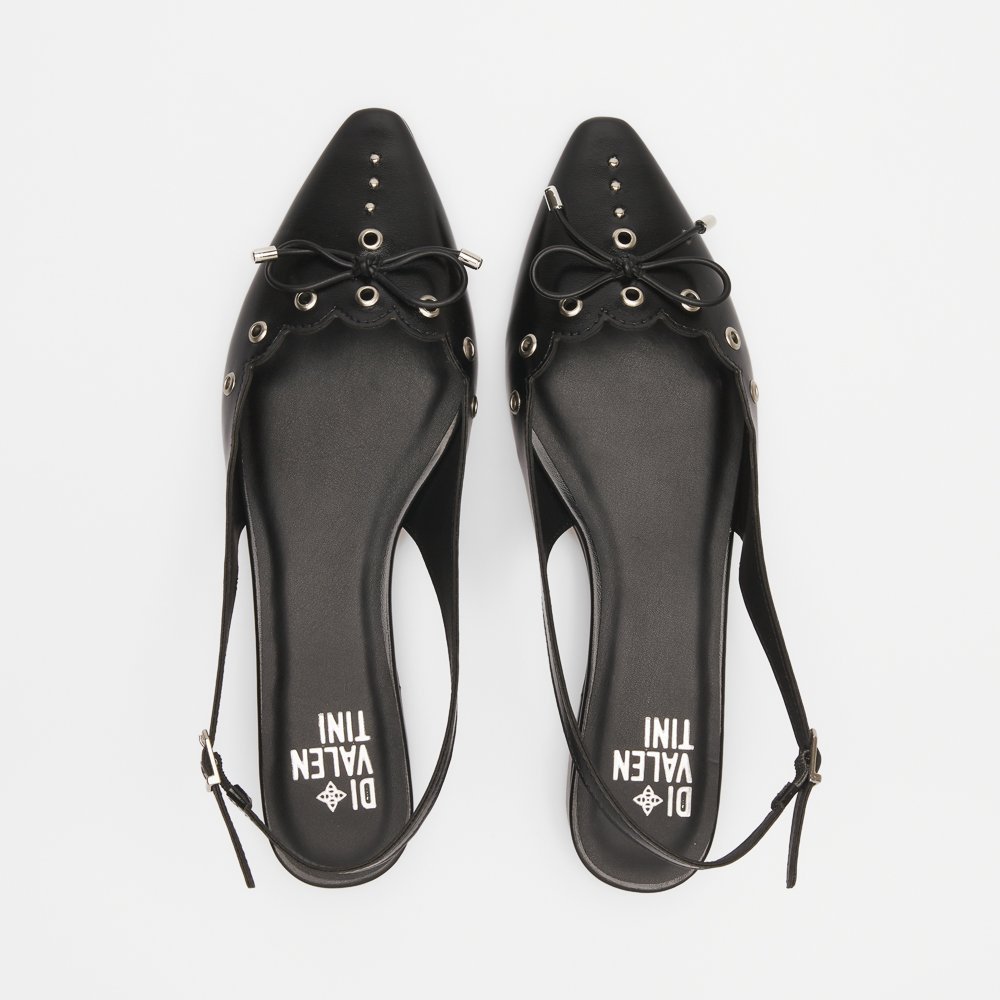 SLINGBACK LAURA DI VALENTINI NAPA Preto 5