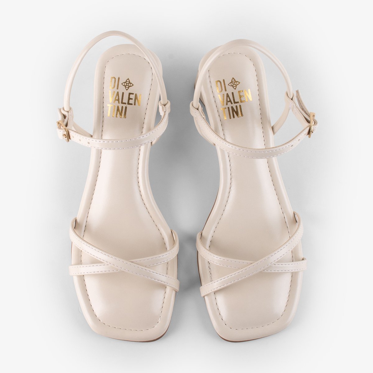SANDÁLIA LORENA DI VALENTINI NAPA Off White 5