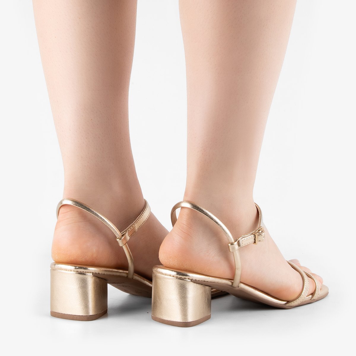 SANDÁLIA LORENA DI VALENTINI NAPA Dourado 3