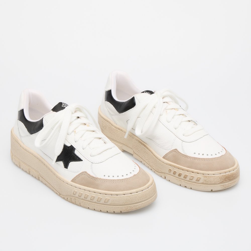 TÊNIS LYRA DI VALENTINI COURO Branco 3