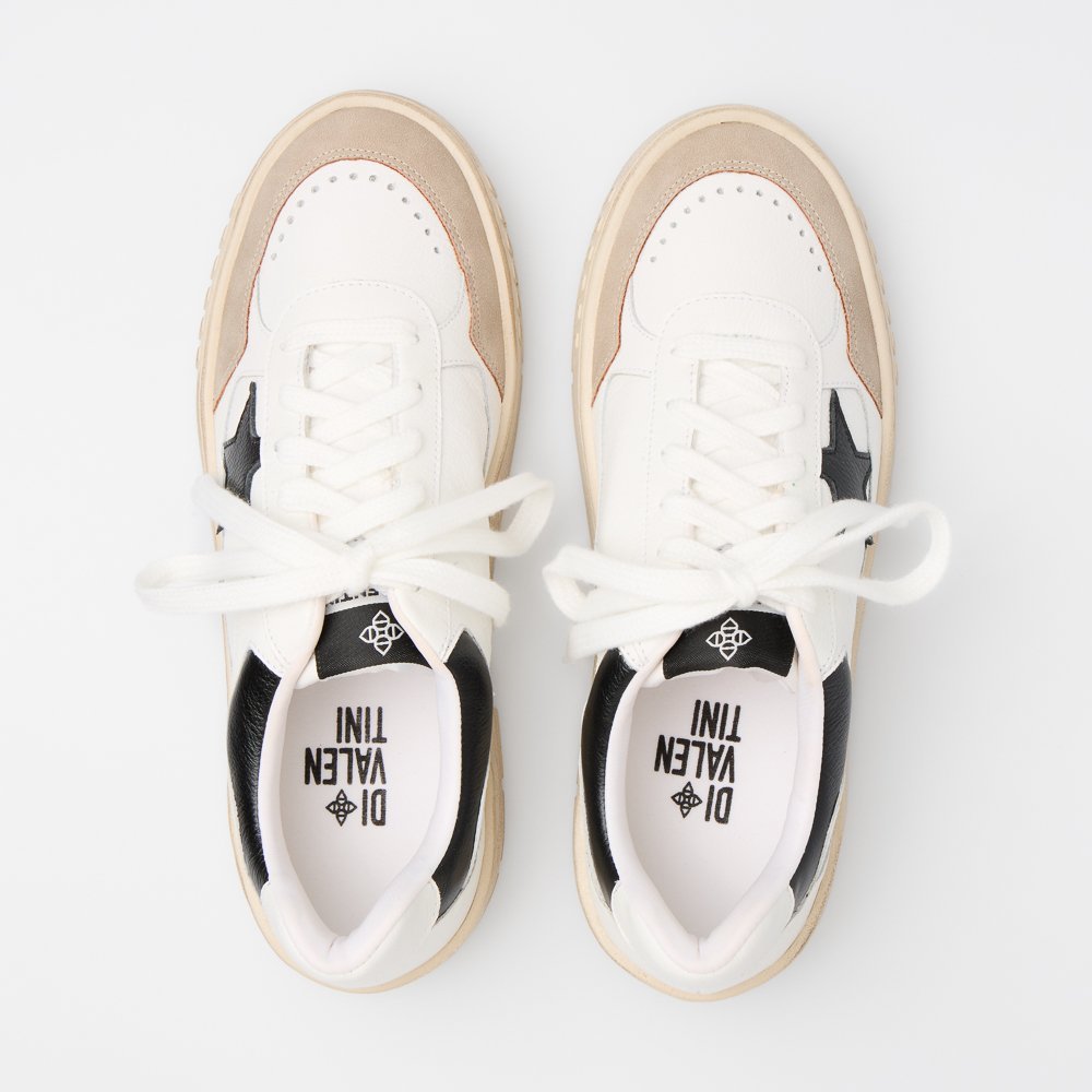 TÊNIS LYRA DI VALENTINI COURO Branco 7