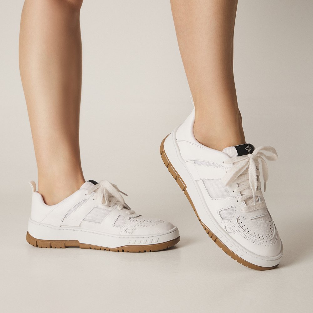 TÊNIS RAFAELA DI VALENTINI COURO Branco 4