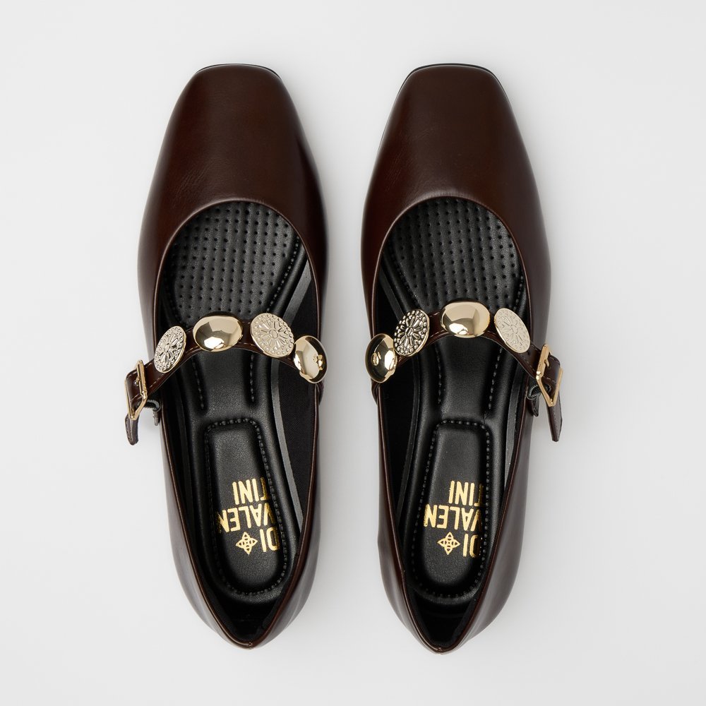 SAPATILHA CARLA DI VALENTINI NAPA Marrom 5