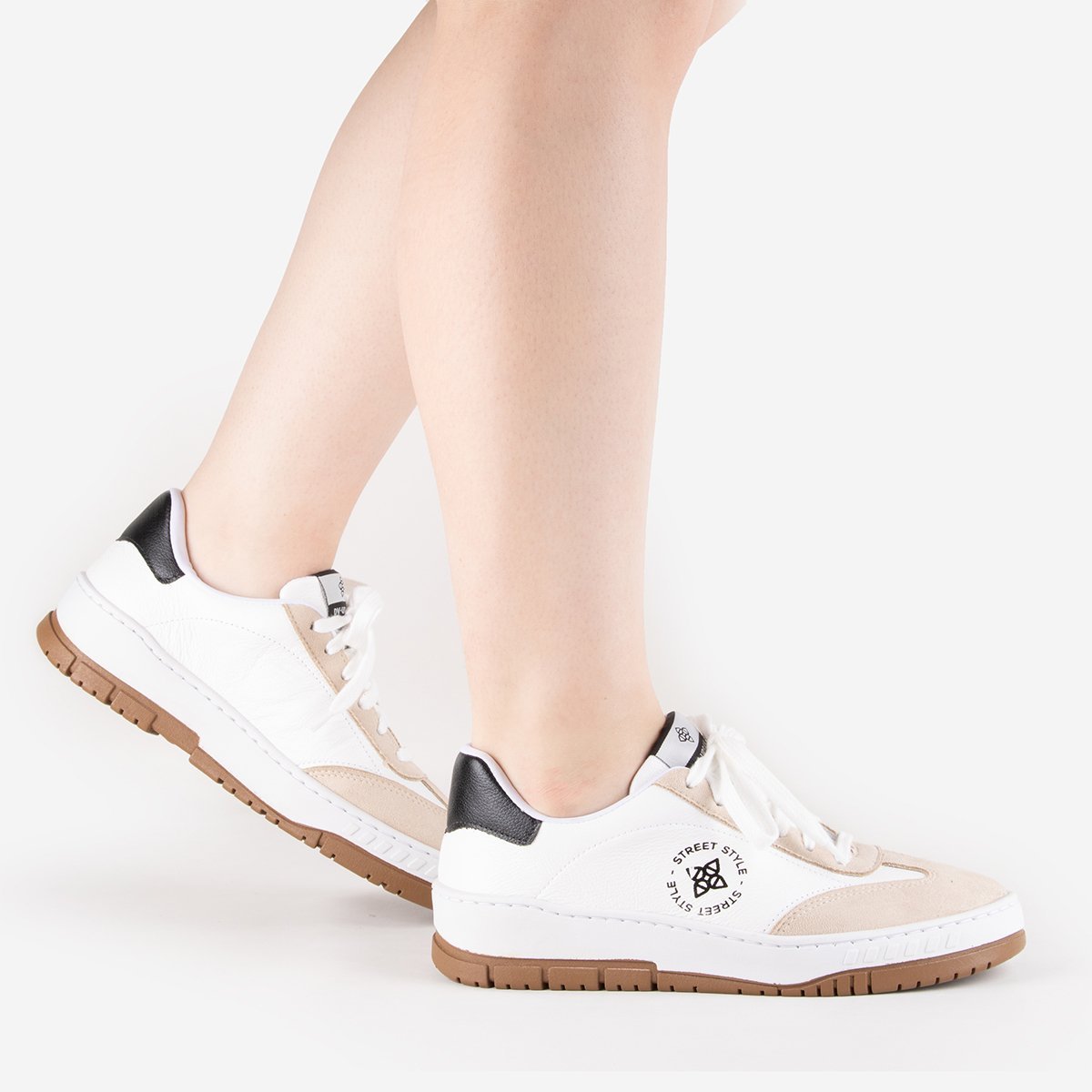 Tênis Grace Couro Di Valentini Branco 6