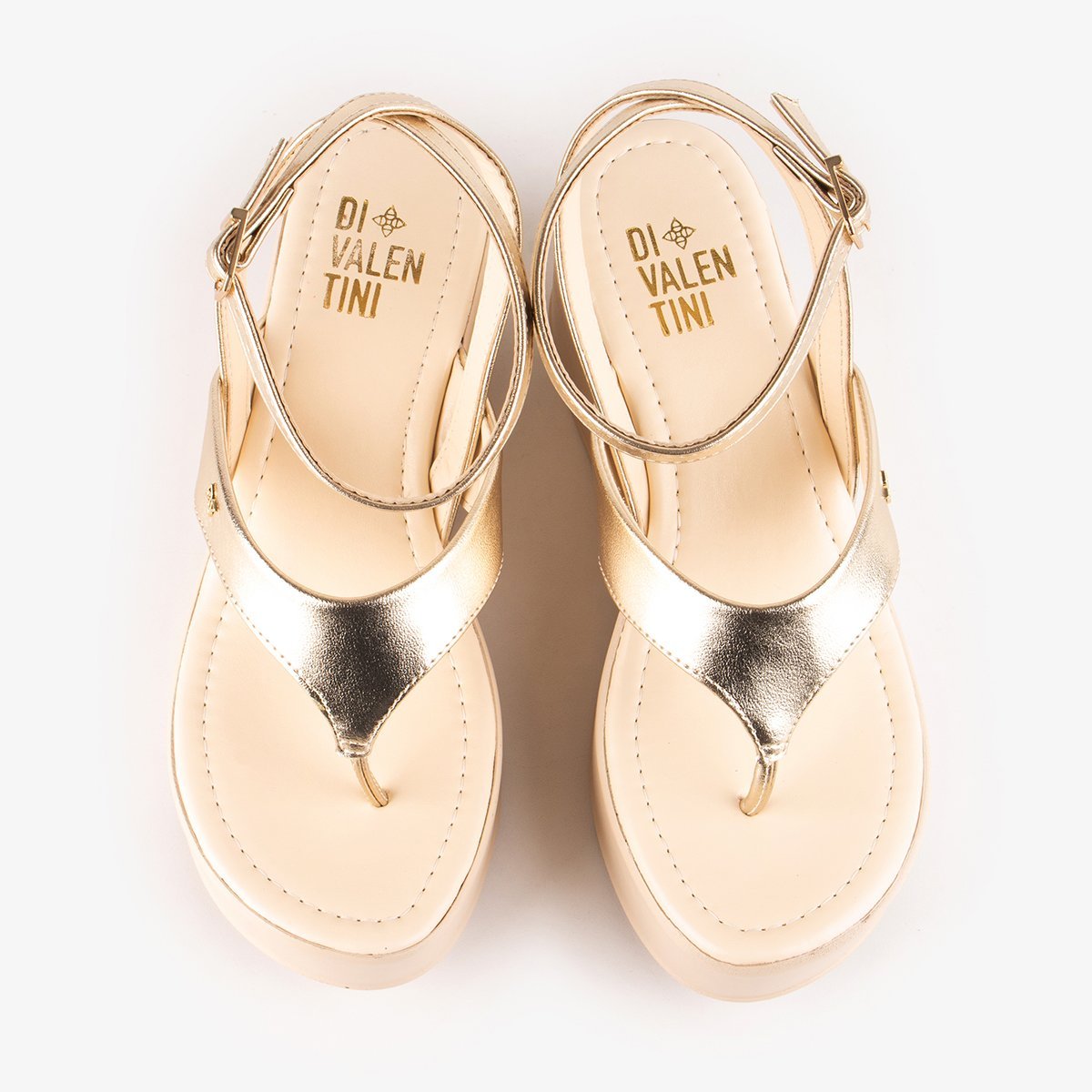 SANDALIA LARINE DI VALENTINI Dourado 3