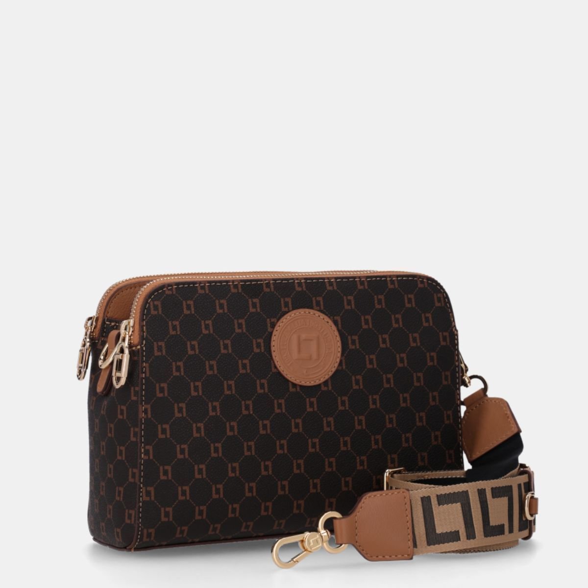 Bolsa Bella Luz da Lua Tiracolo Media  - 10006111 Marrom 2