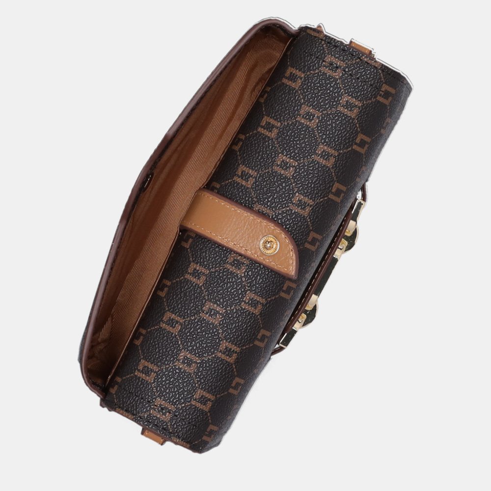 Mini Bag Luz da Lua Monograma LL Mocca Café 4