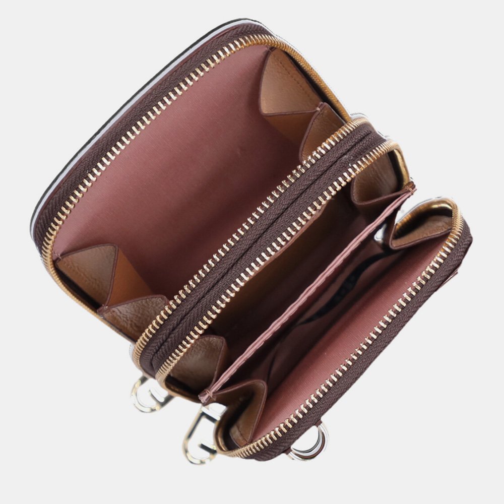 Minibag Luz da Lua Bella Monograma Mocca - 2000295 Café 4