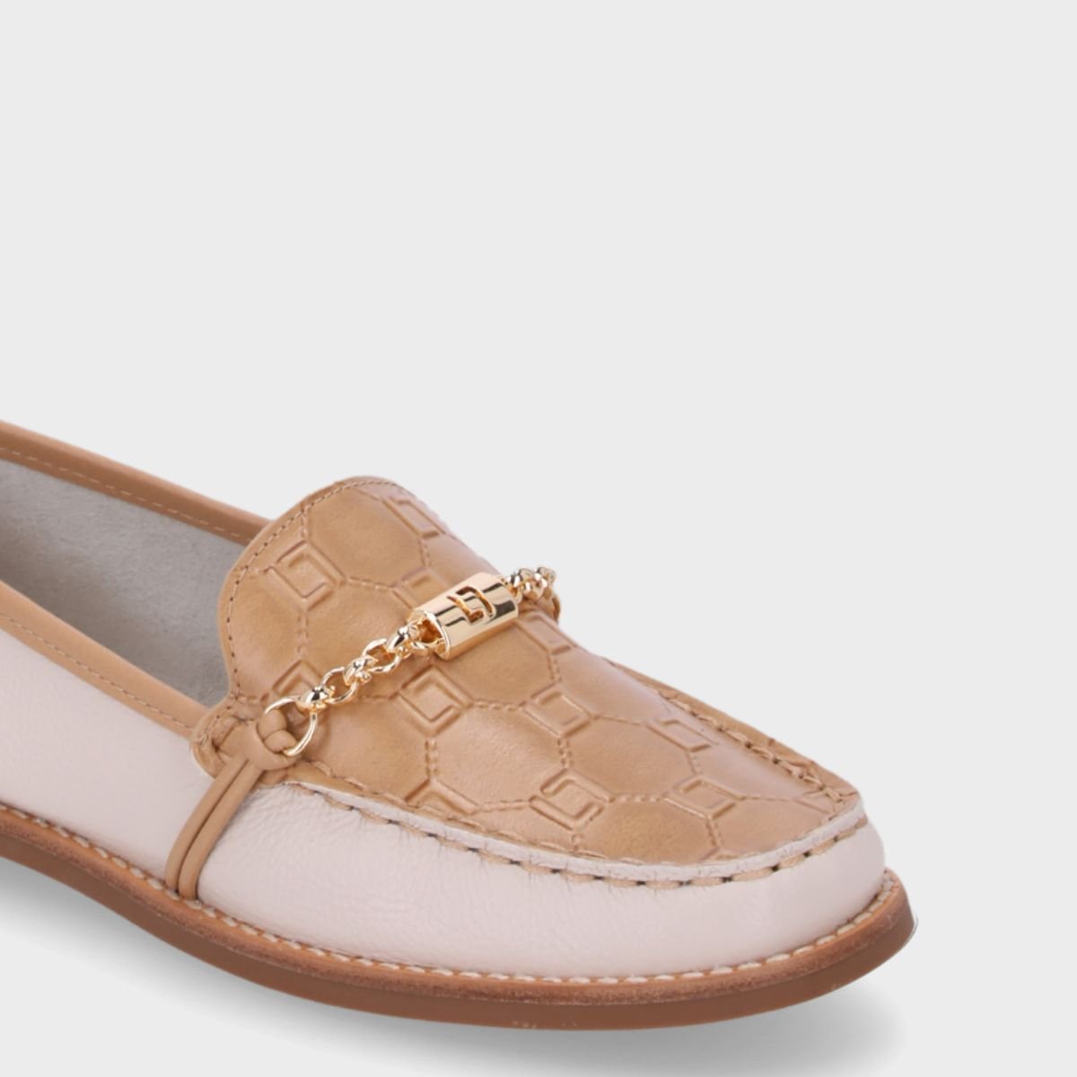 Mocassim Luz da Lua New Ridge Com Lux - 60850001 Bege 3