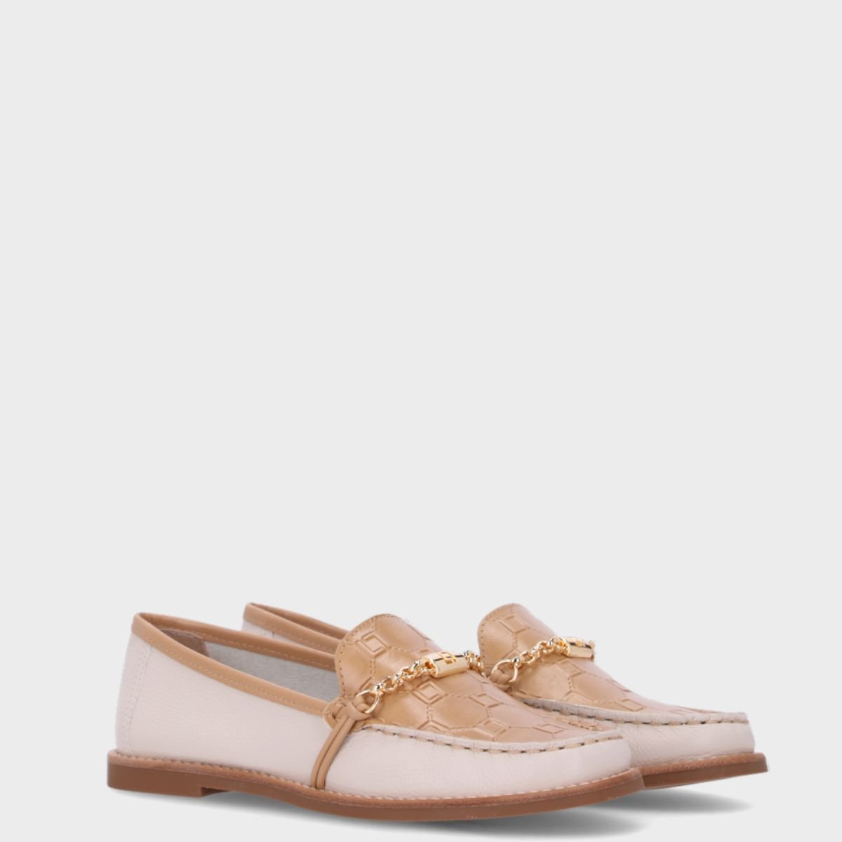 Mocassim Luz da Lua New Ridge Com Lux - 60850001 Bege 5