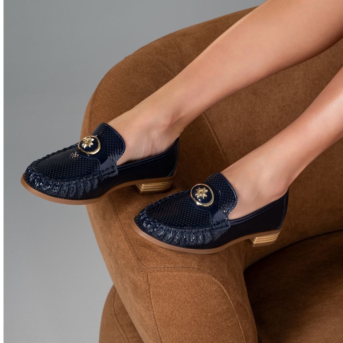 Mocassim Luz da Lua Verona Netuno - 60560021 Preto 2