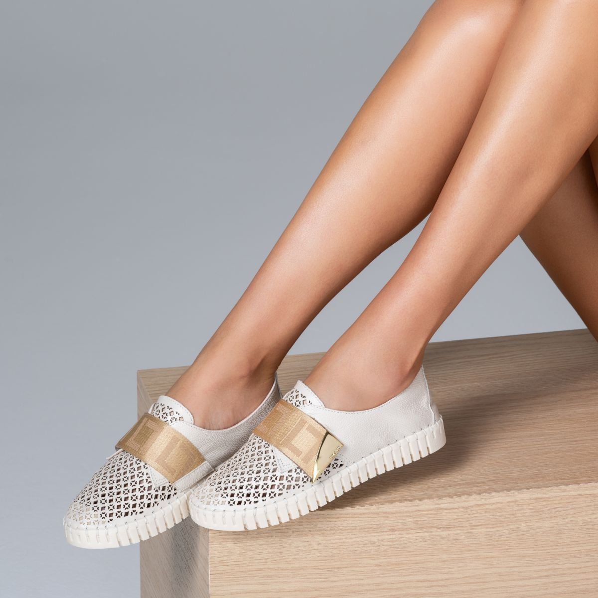 Tenis Moon Luz da Lua New Ridge Panna - 60130042 Off White 2