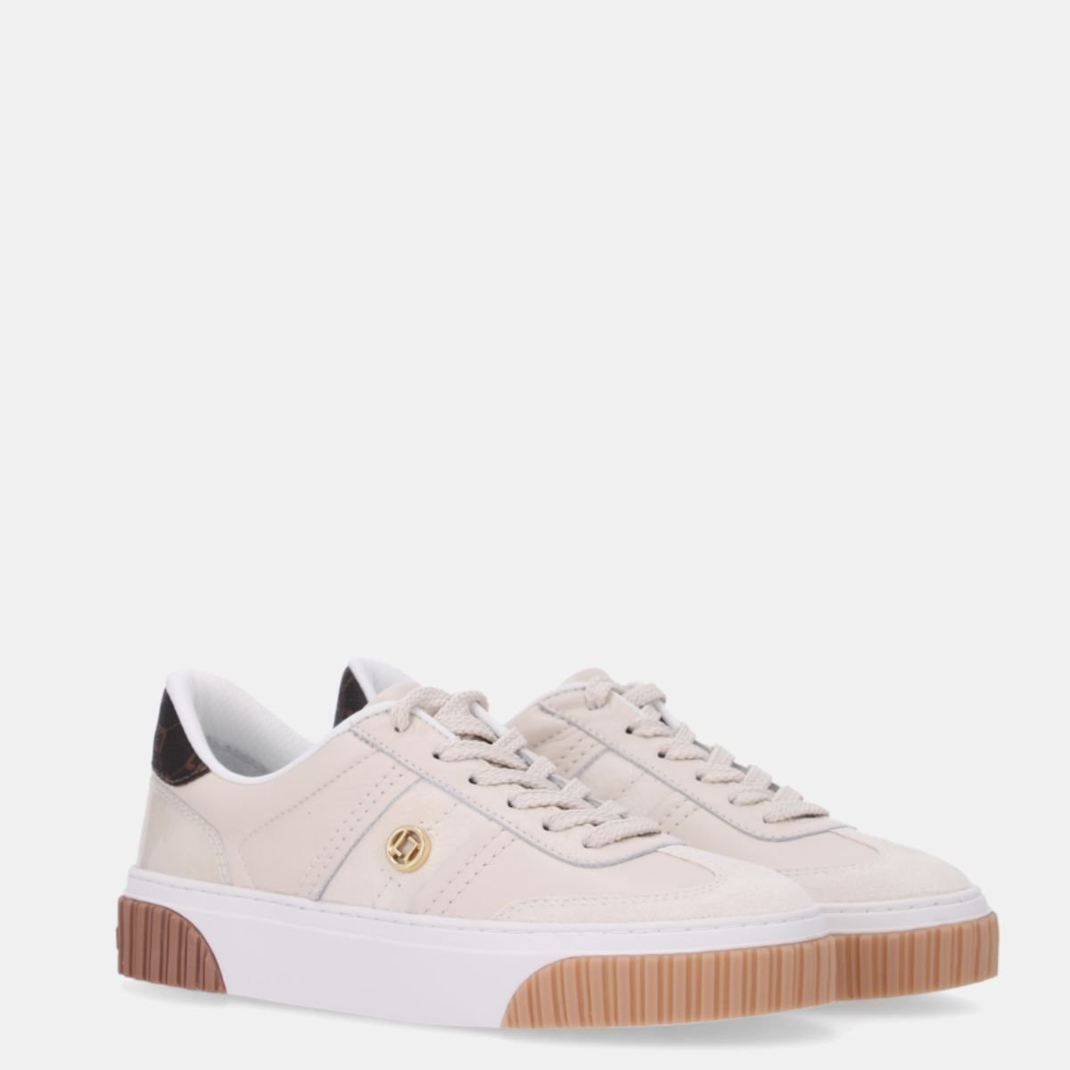 Tenis Luz da Lua Camuca Pinus Monograma Mocca - 80140031 Bege 2