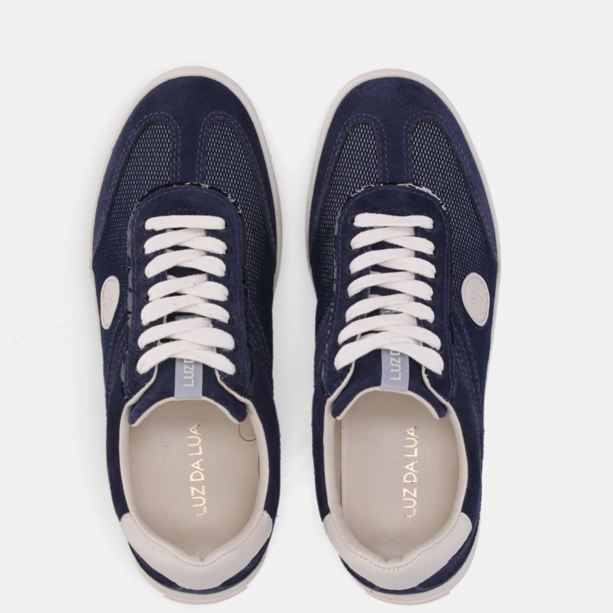 Tenis Luz da Lua Camurca Netuno - 60710007 Azul Marinho 3