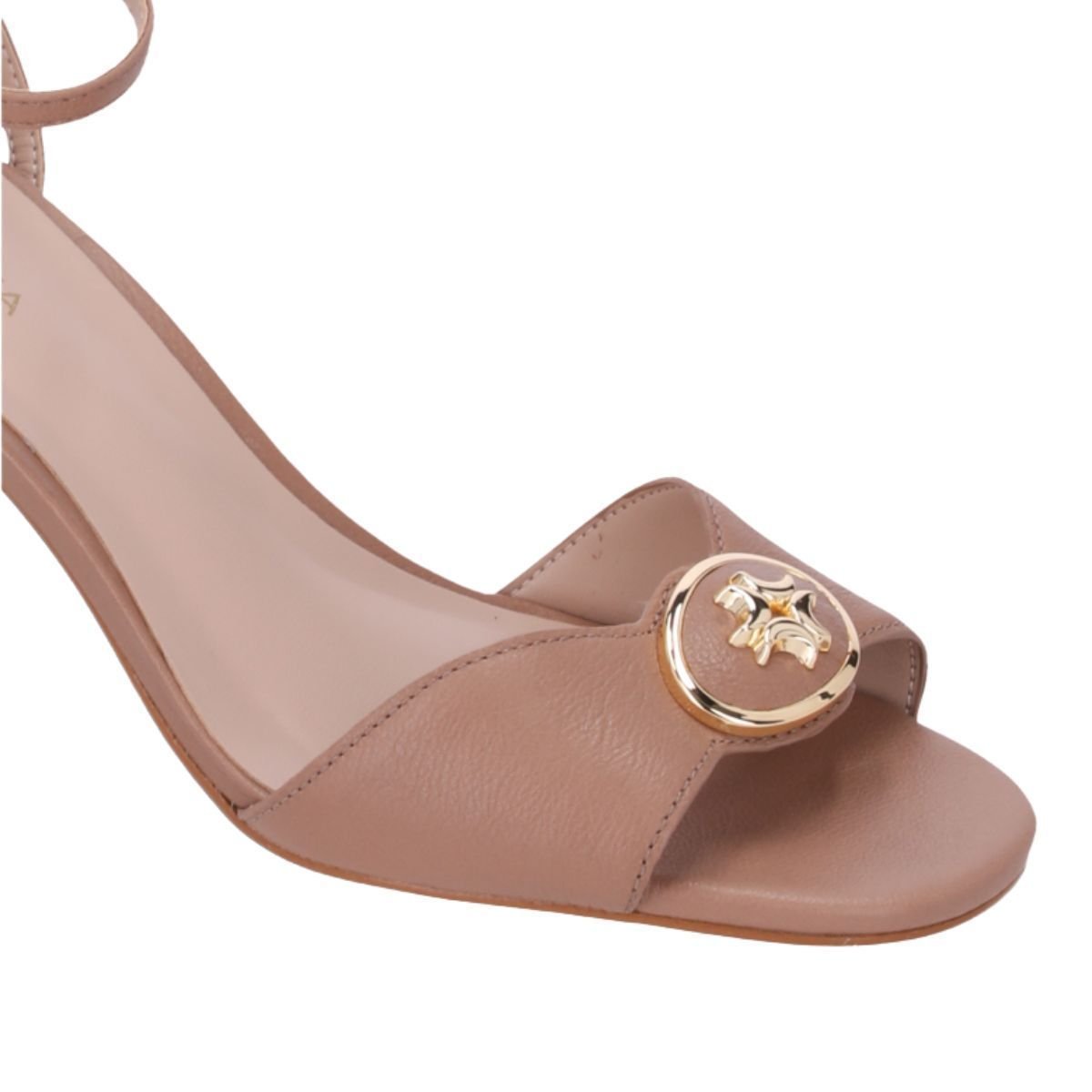 Sandalia Luz da Lua Salto Saara - 80610017 Marrom 3