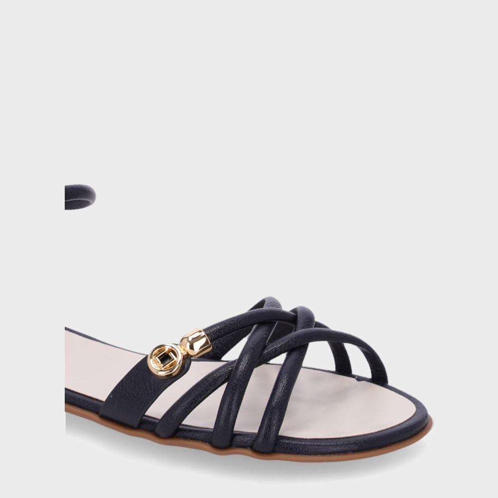 Sandalia Rasteira Luz da Lua Atacama 52210063 Preto 5