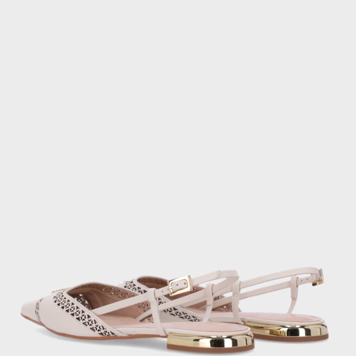 Slingback Luz da Lua Saara Panna - 80240034 Branco 4