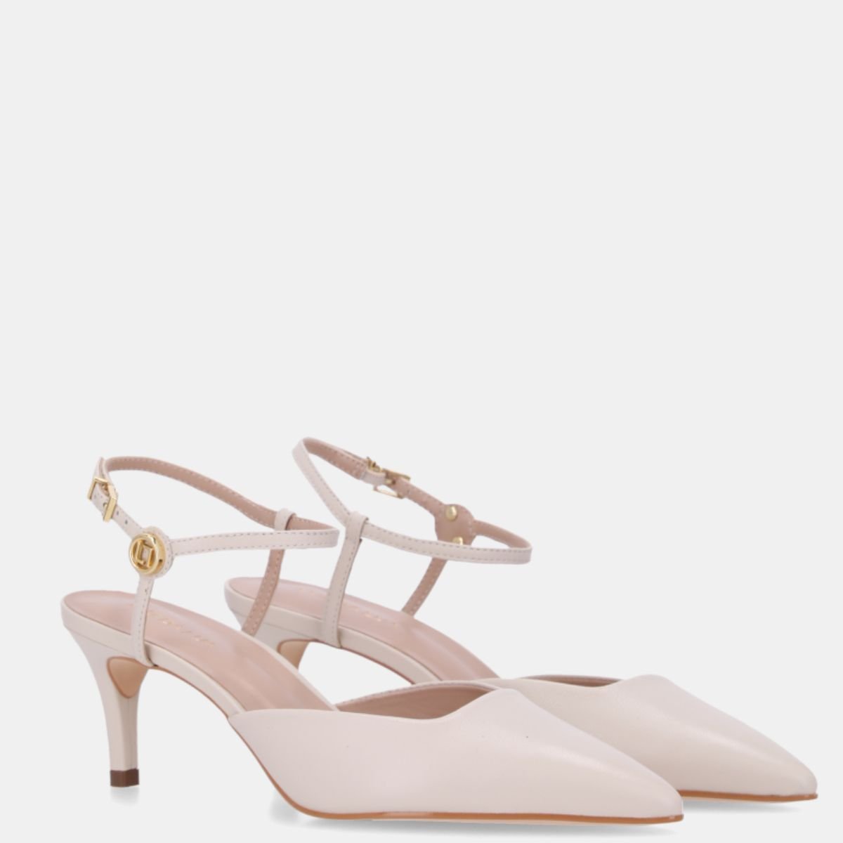 Slingback Luz da Lua Saara Panna - 80830006 Branco 2