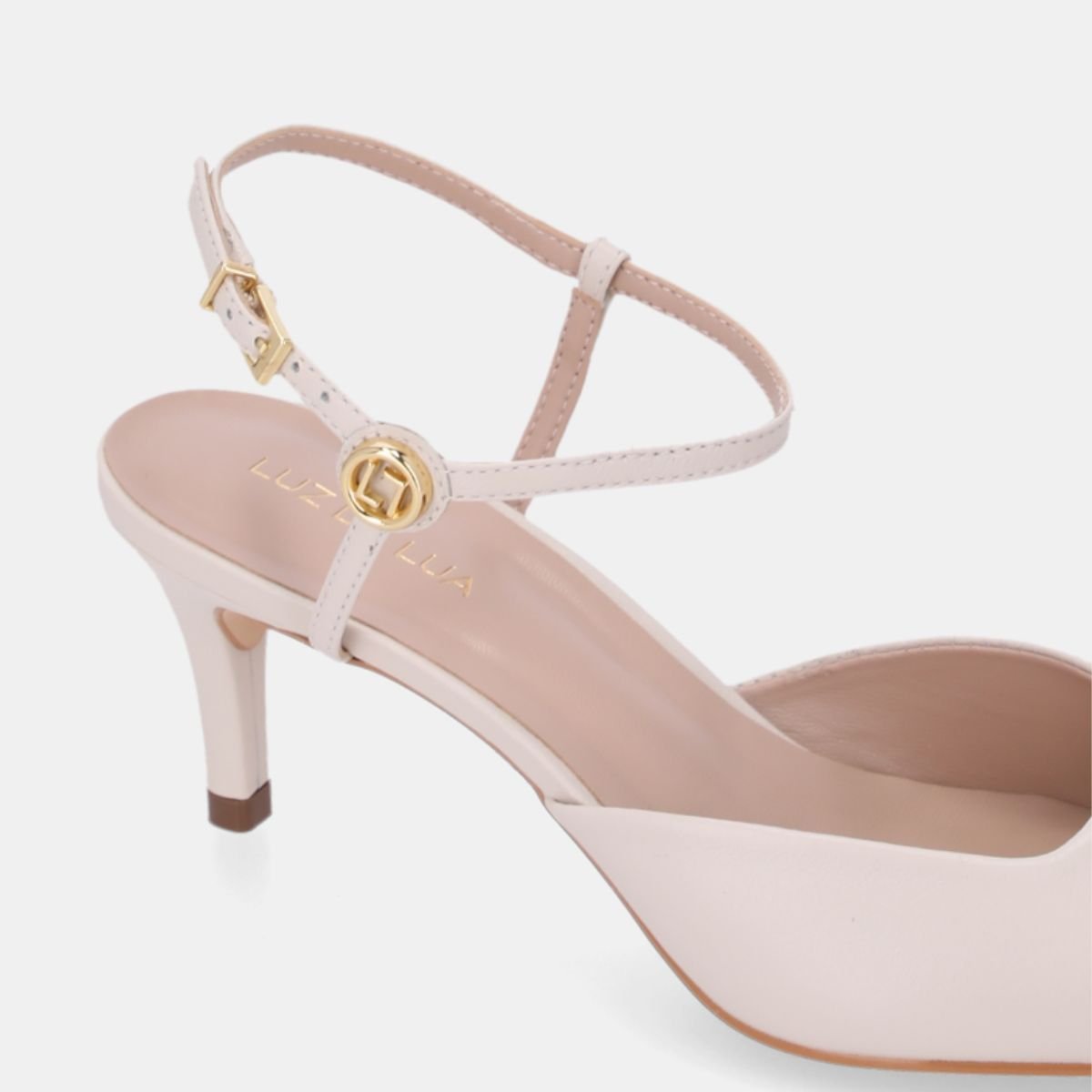 Slingback Luz da Lua Saara Panna - 80830006 Branco 3