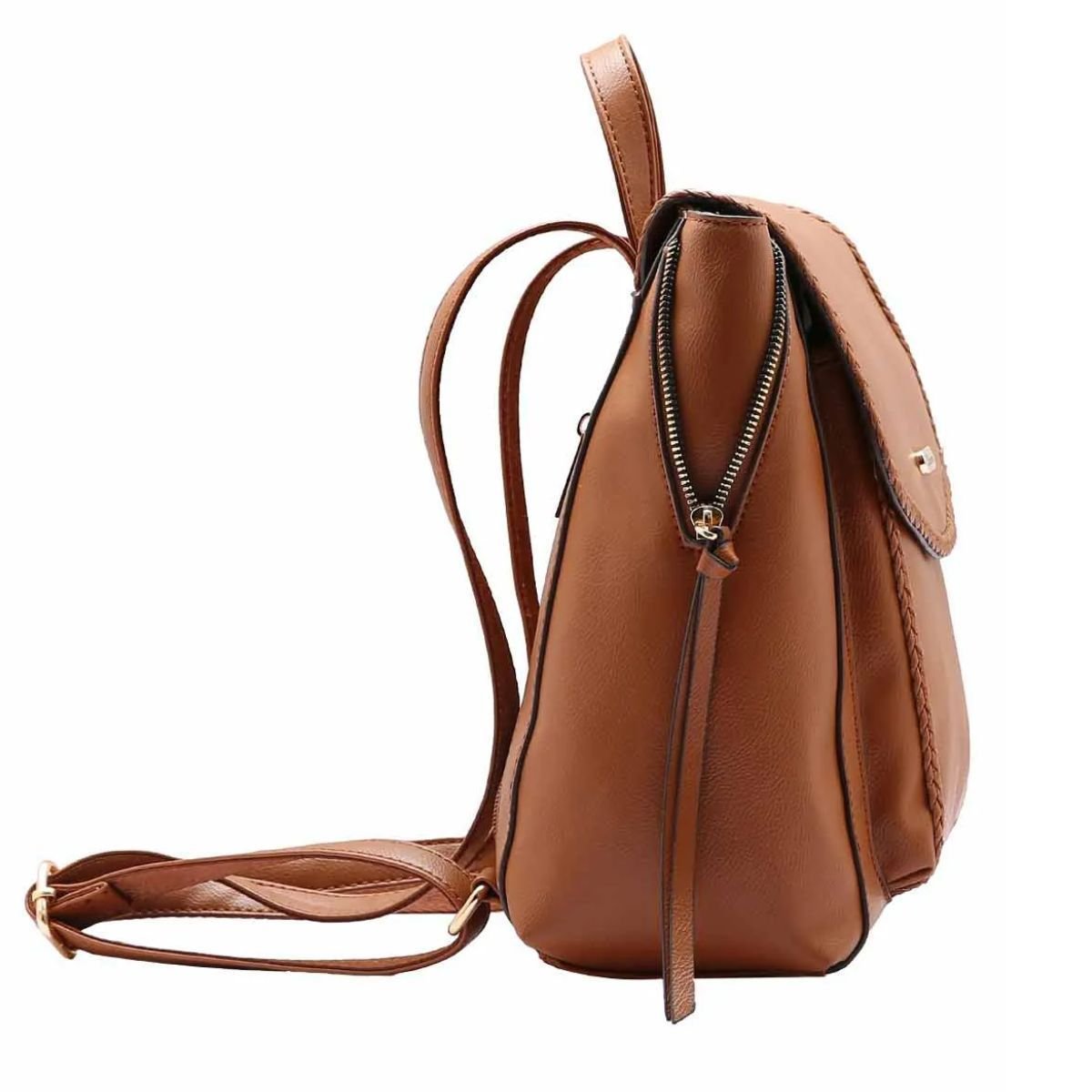 MOCHILA CHENSON TRANCADO COSTAS Marrom 4