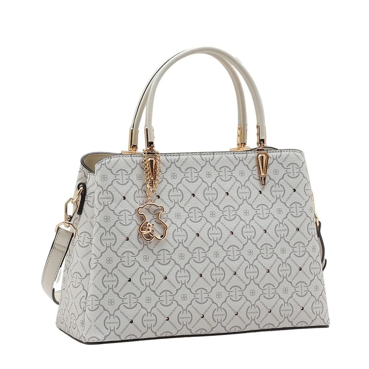 Bolsa Chenson Classic Cristal Cinza 3