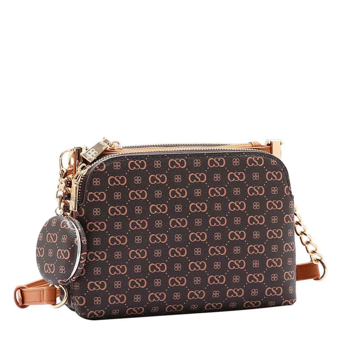 BOLSA CHENSON ELEGANCE LUXO TRANSVERSAL