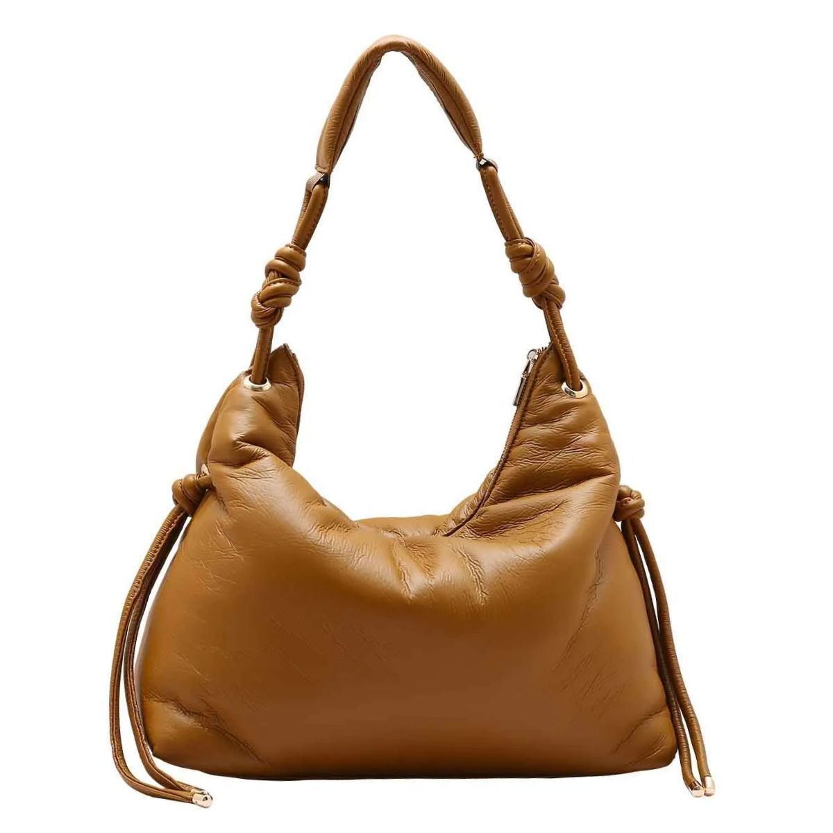 BOLSA CHENSON PUFFER OMBRO Caramelo 2