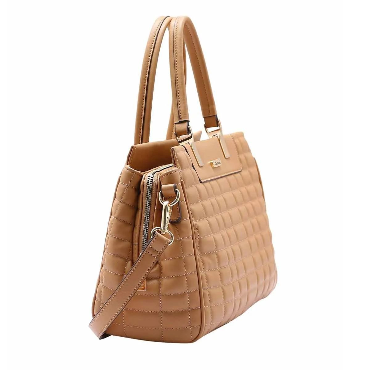 BOLSA CHENSON MATELASSE MAO Bege 2